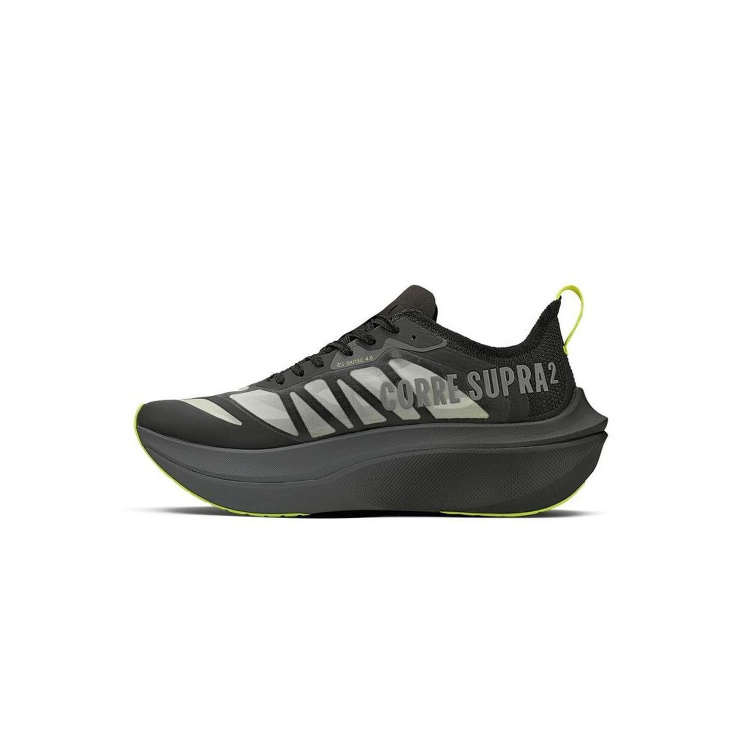 Zapatilla Running Mujer Corre Supra 2 Gris Oscuro image number 4.0